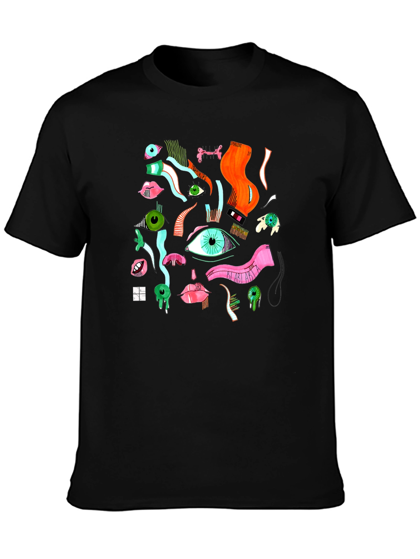 Abstract Eye Graphic T-Shirt - Unisex