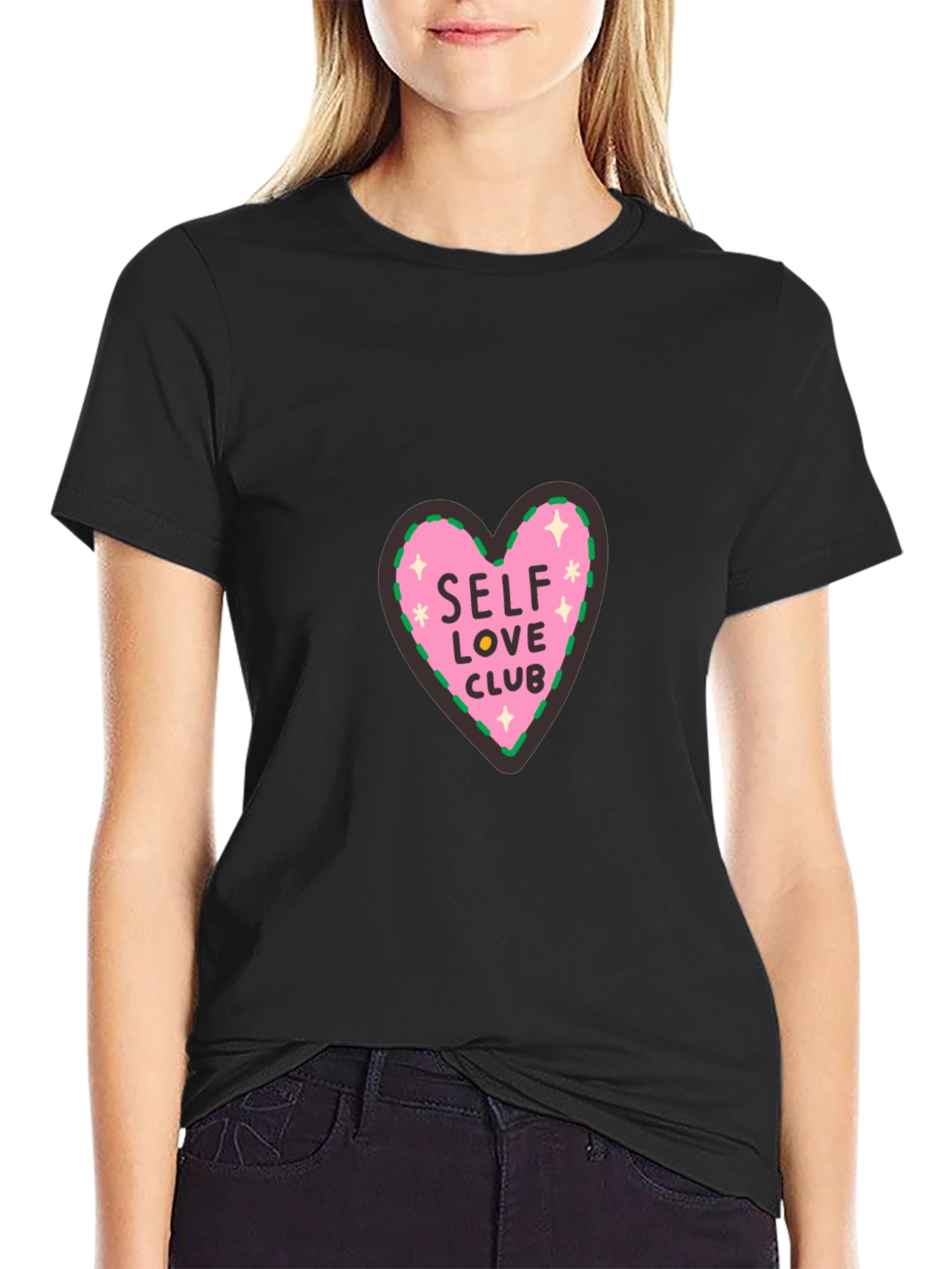 Self Love Club Heart Graphic Tee