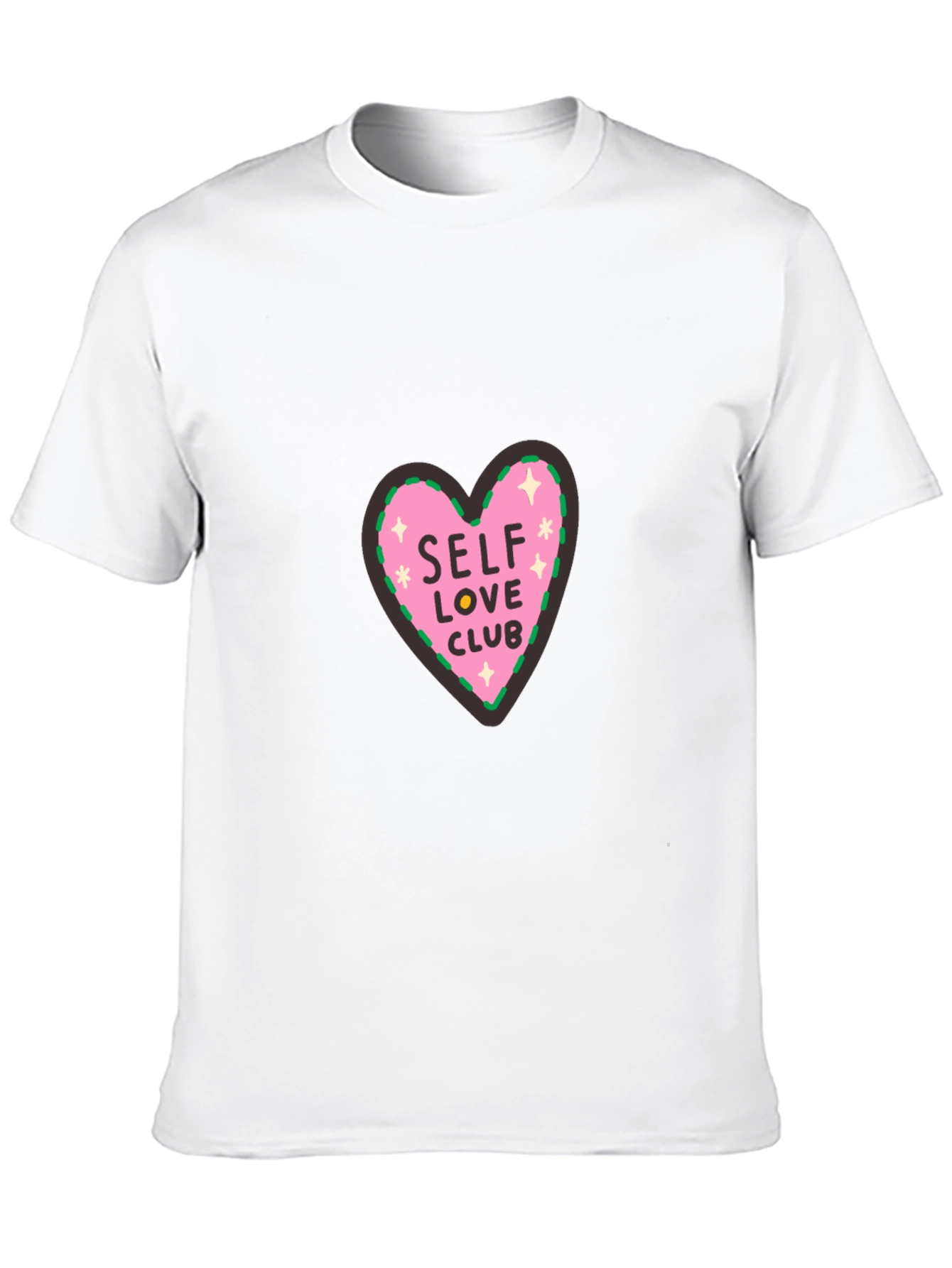 Self Love Club Heart Graphic Tee