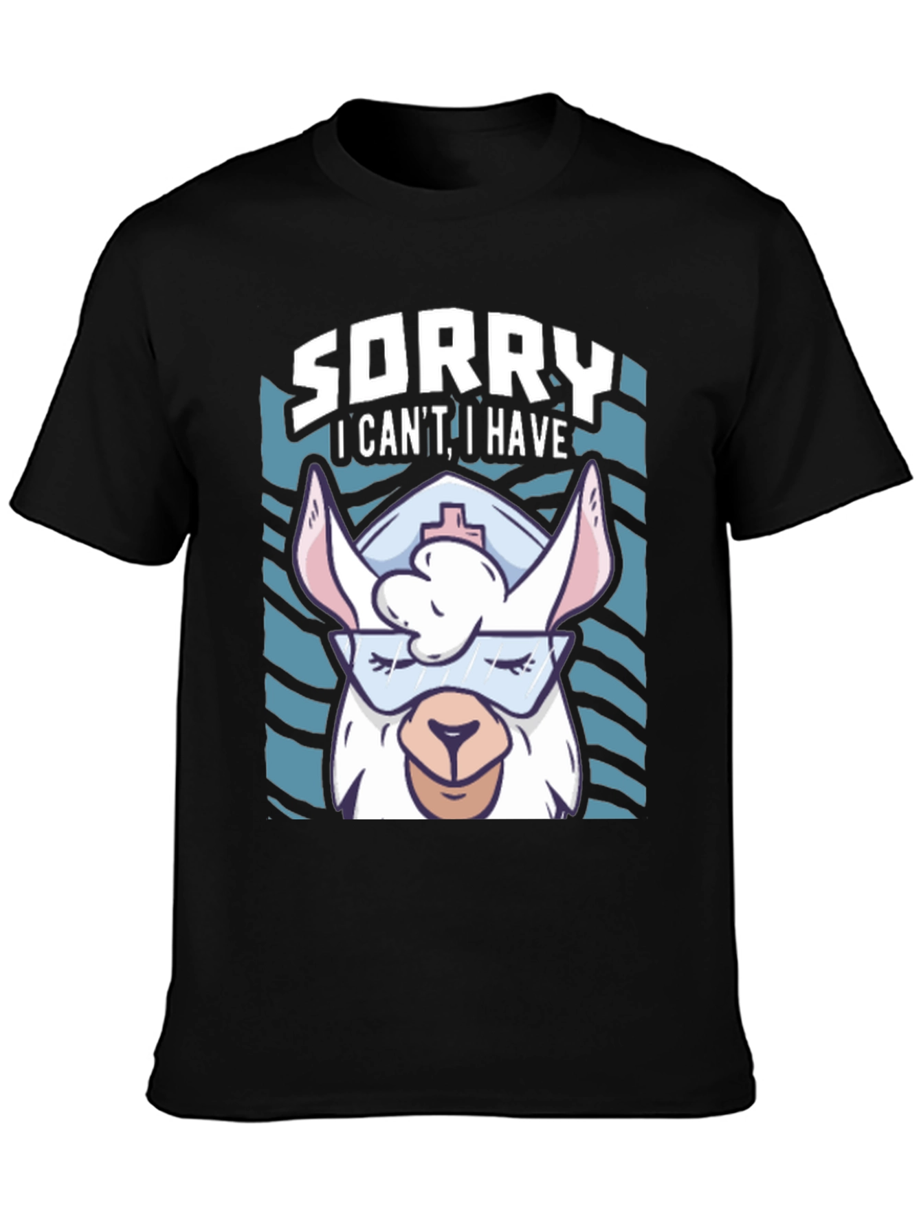 Llama Nurse T-Shirt Funny Animal Tee