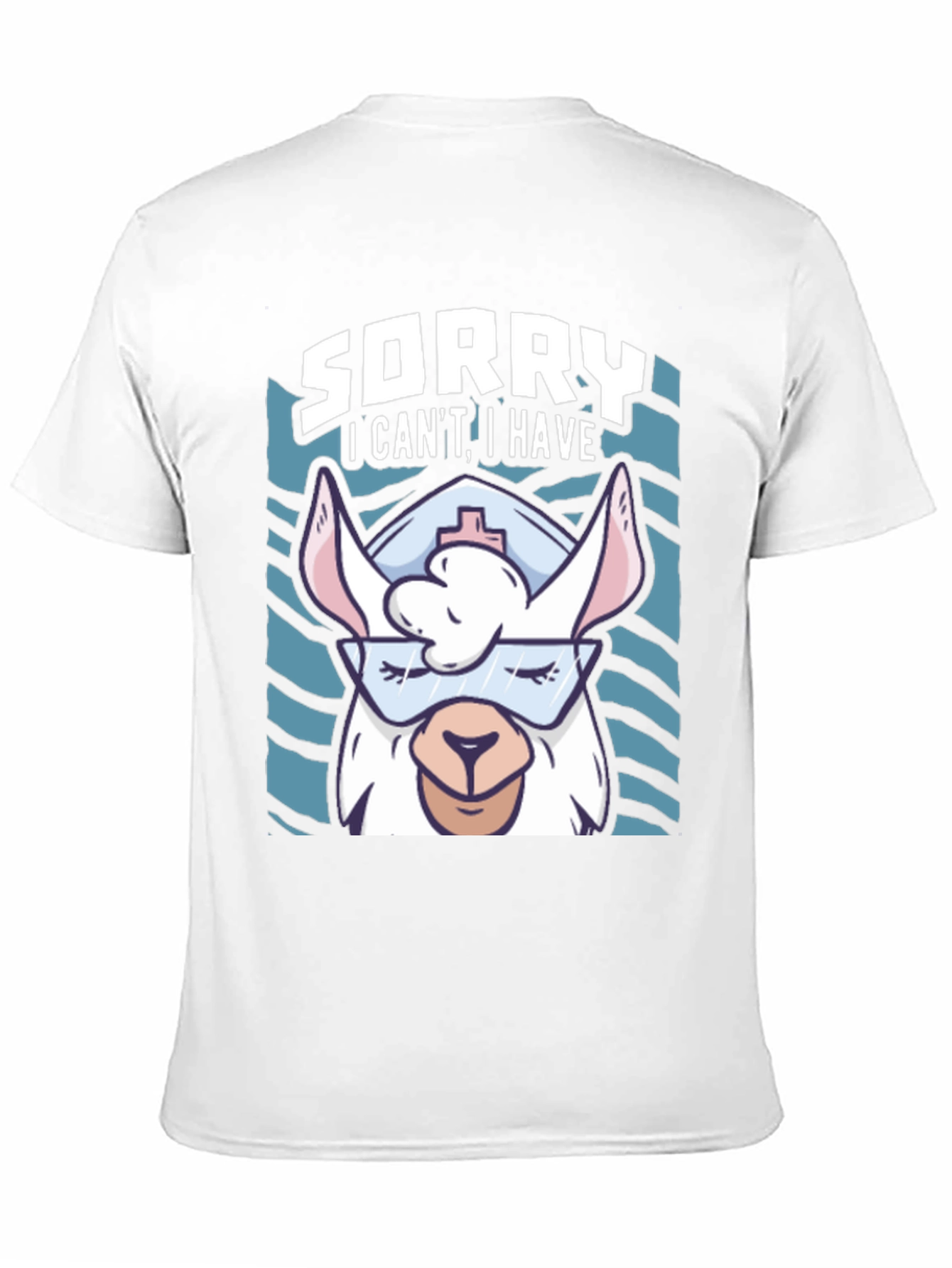 Llama Nurse T-Shirt Funny Animal Tee