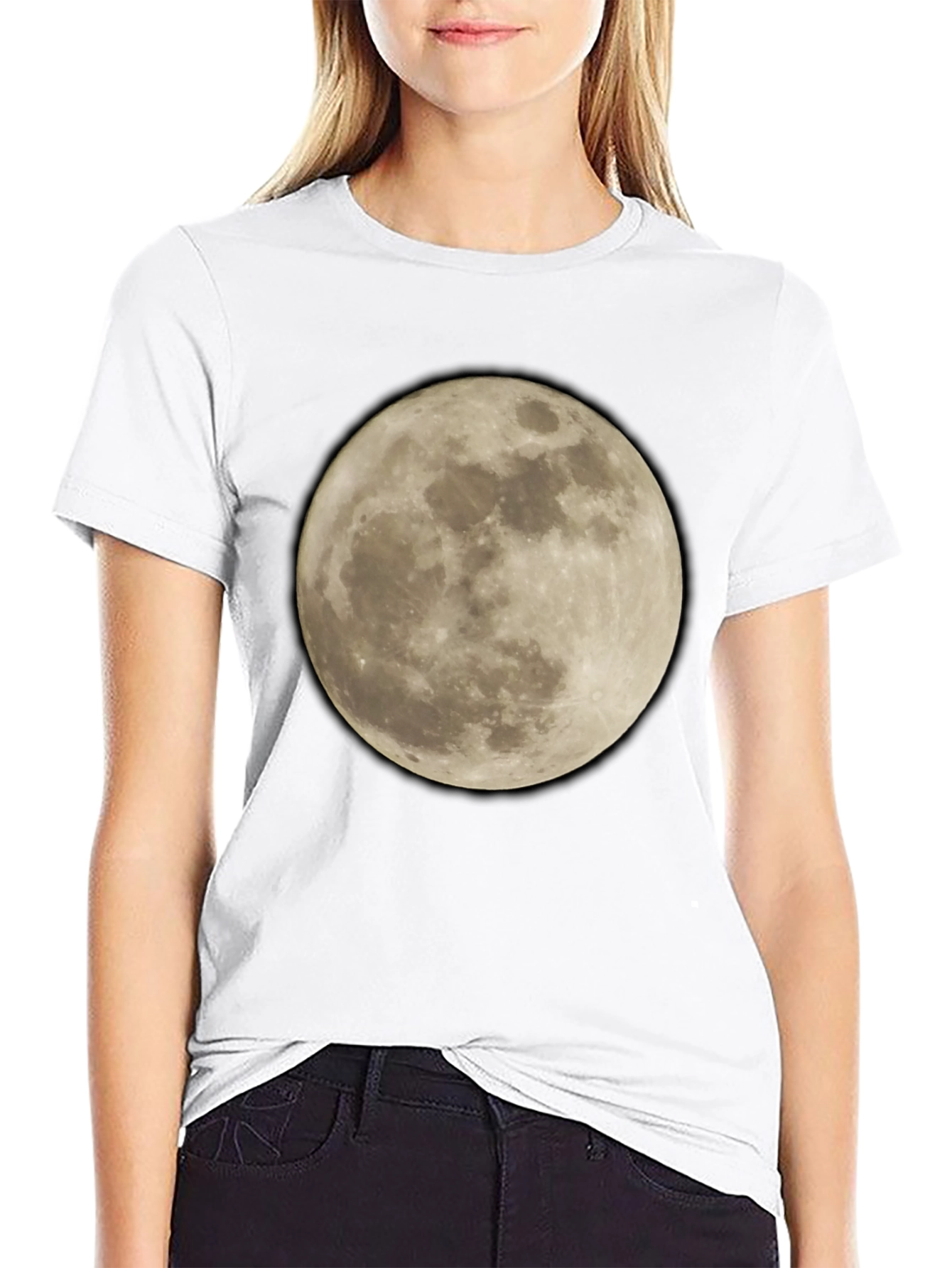 Lunar Graphic Tee - Moon Design