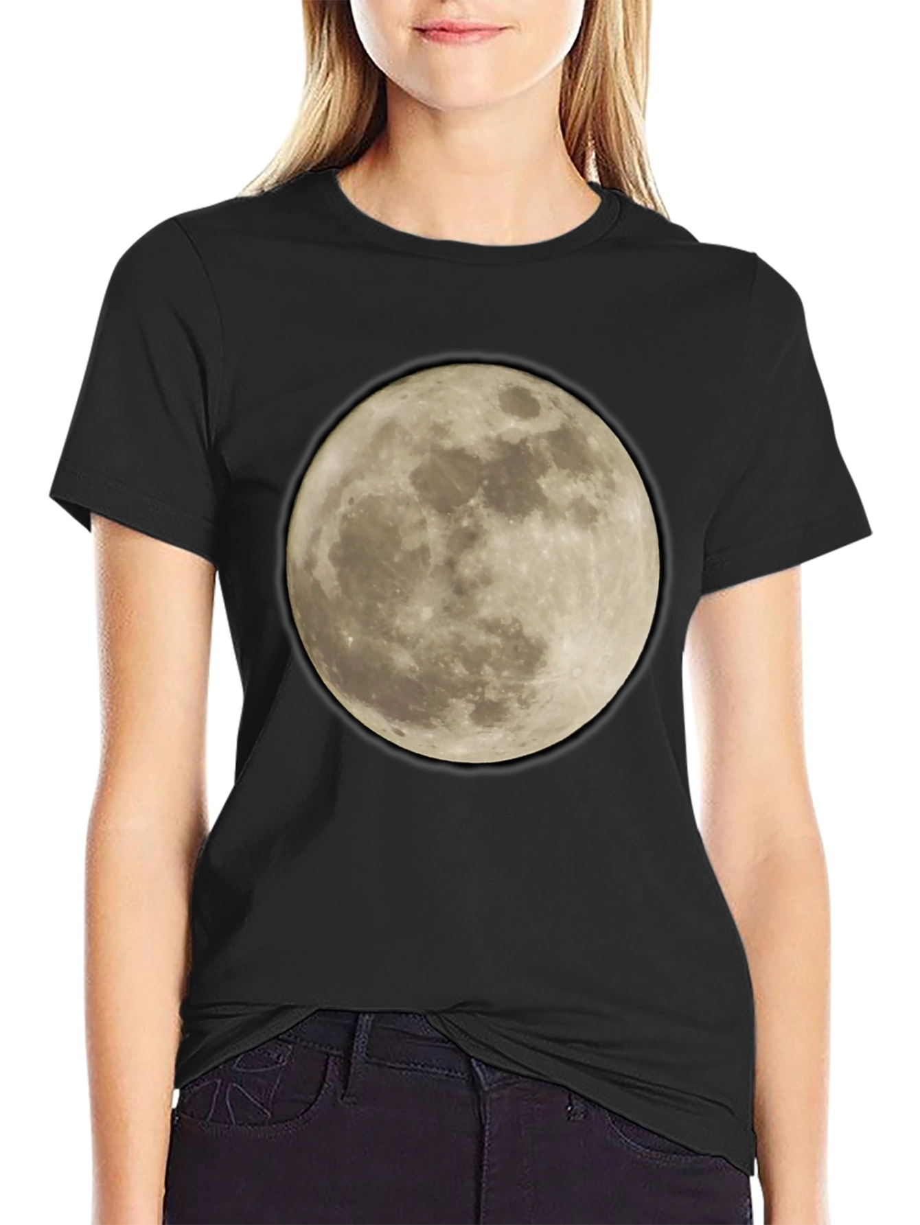 Lunar Graphic Tee - Moon Design