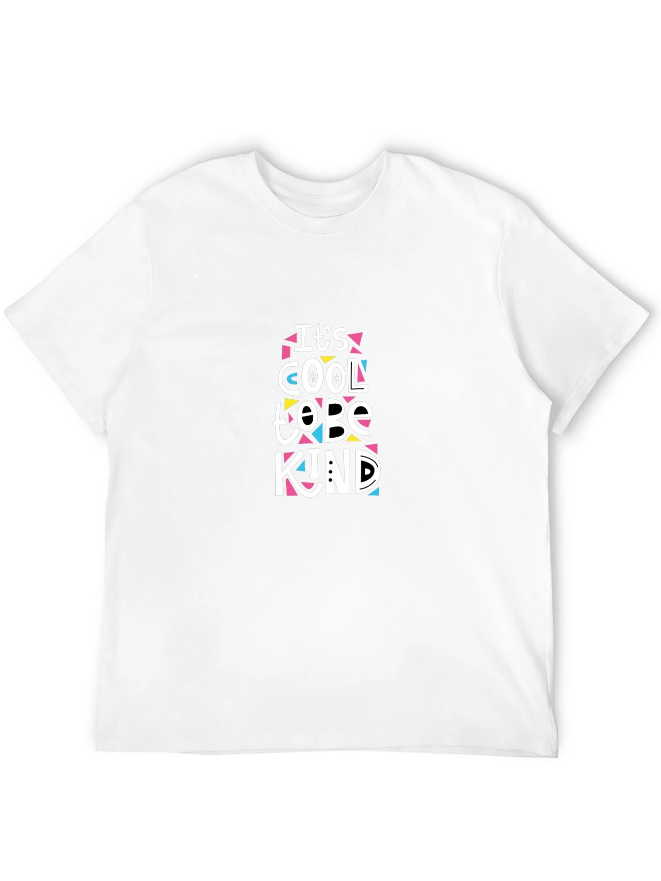 Cool to Be Kind Graphic Print Black T-Shirt