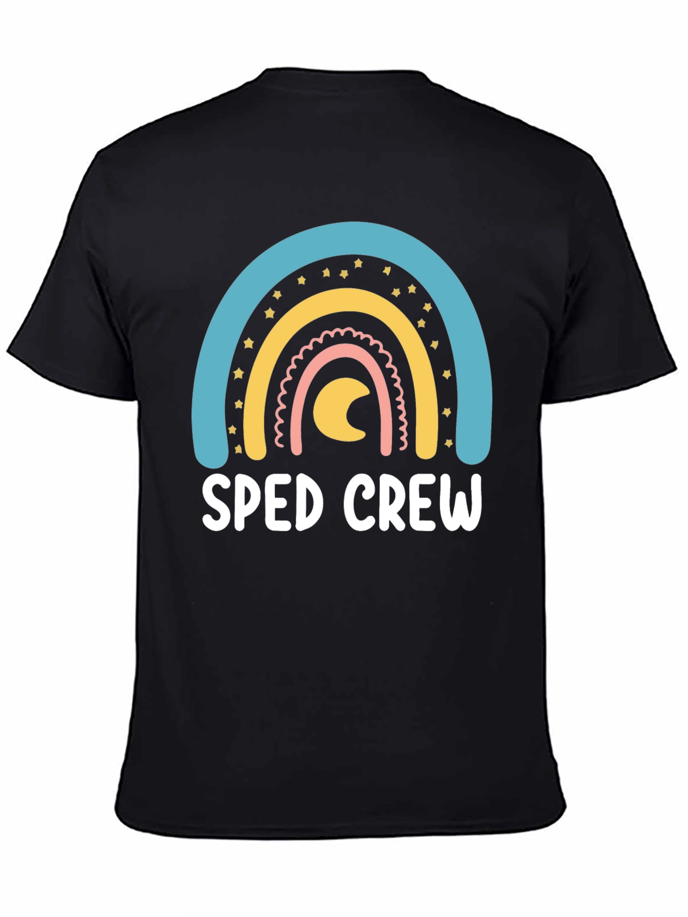 SPED Crew Rainbow Graphic T-Shirt
