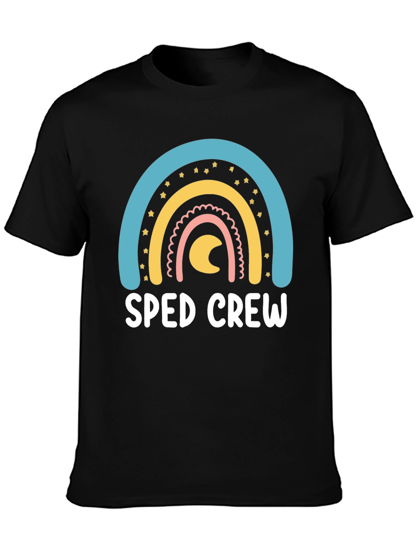 SPED Crew Rainbow Graphic T-Shirt