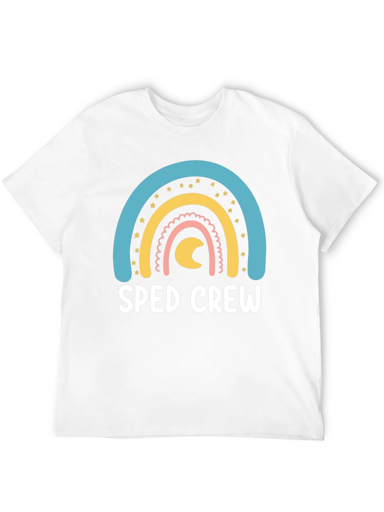 SPED Crew Rainbow Graphic T-Shirt