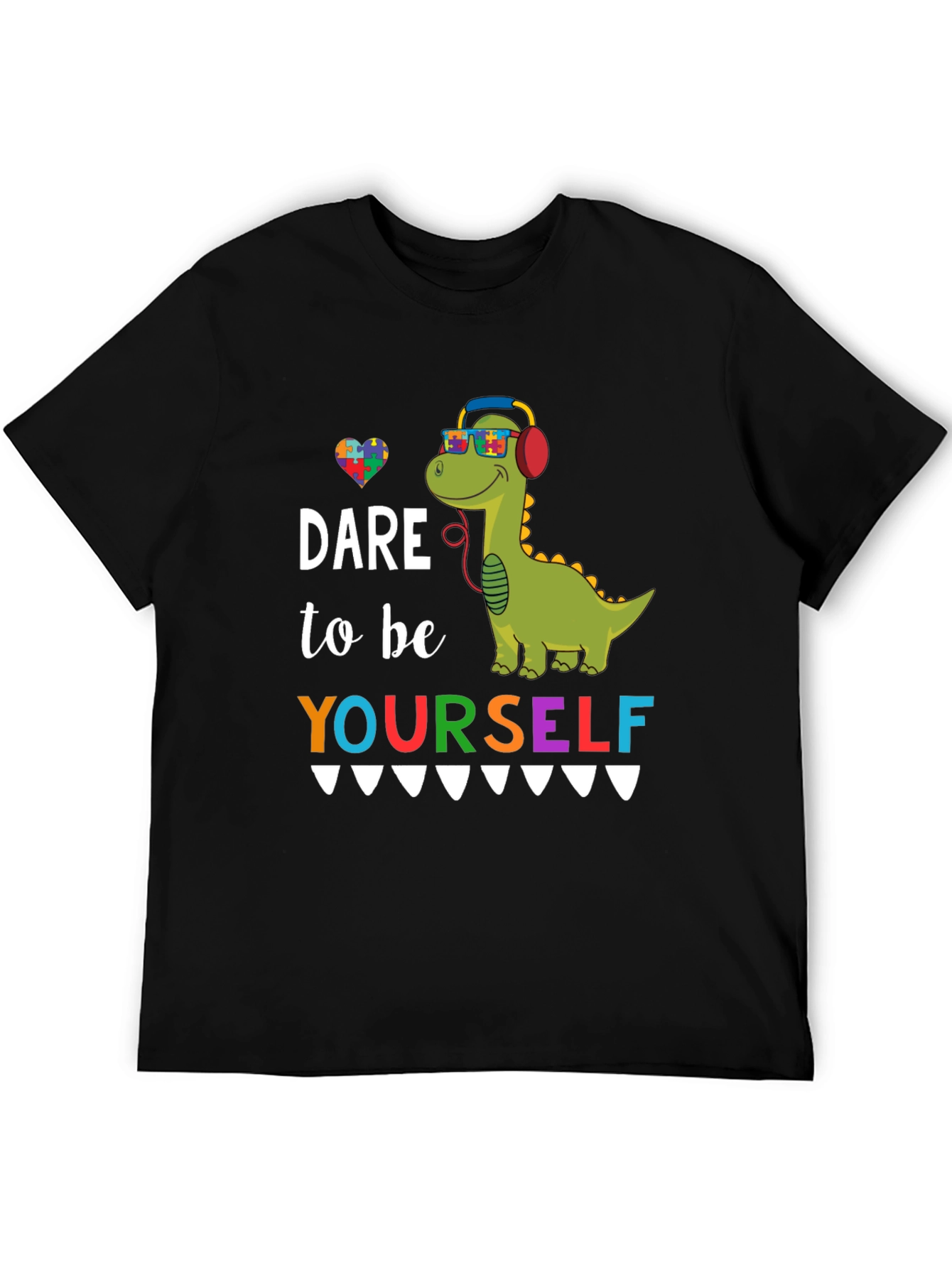 Dare to Be Yourself Autism Awareness T-Shirt