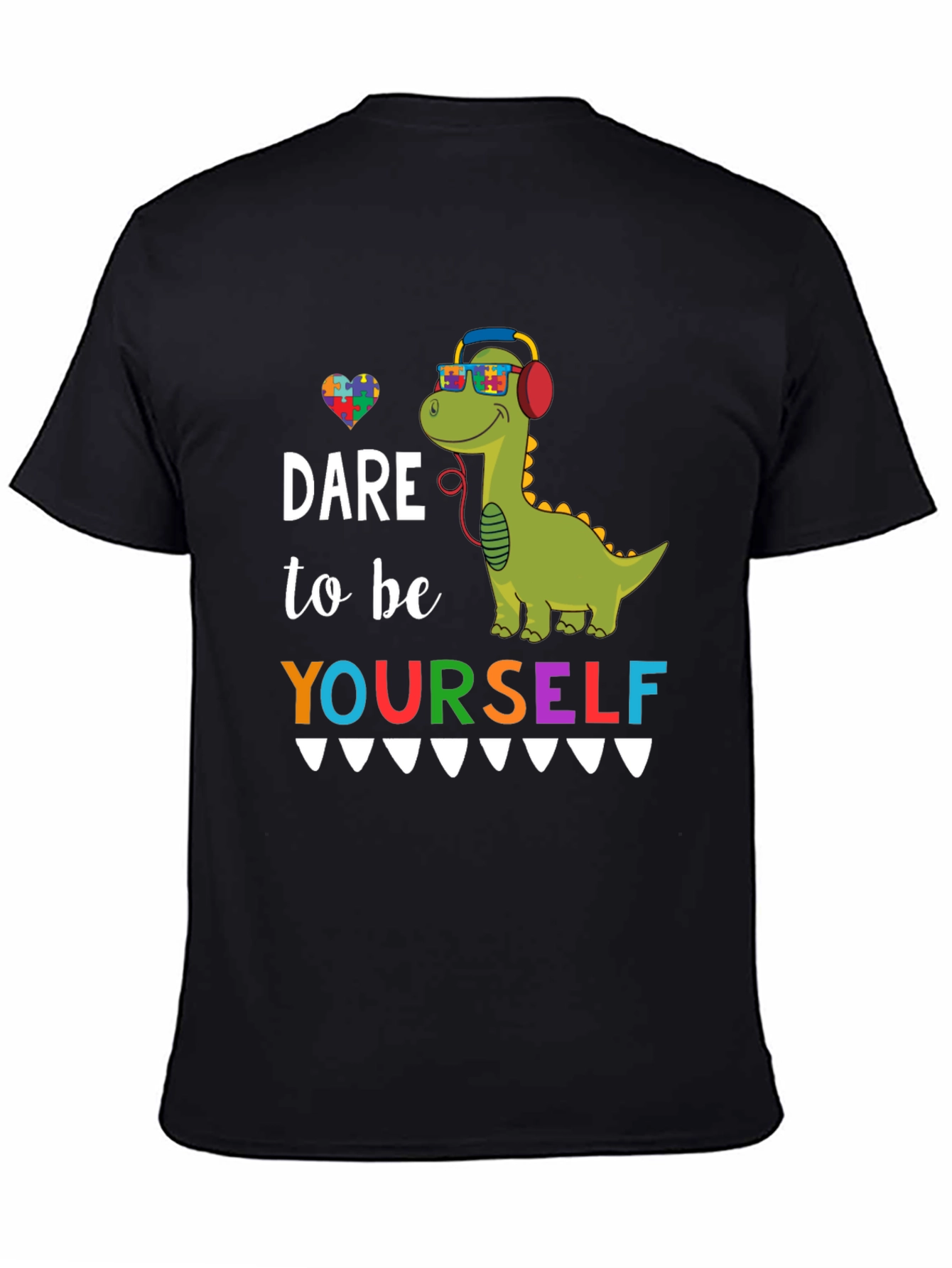 Dare to Be Yourself Autism Awareness T-Shirt