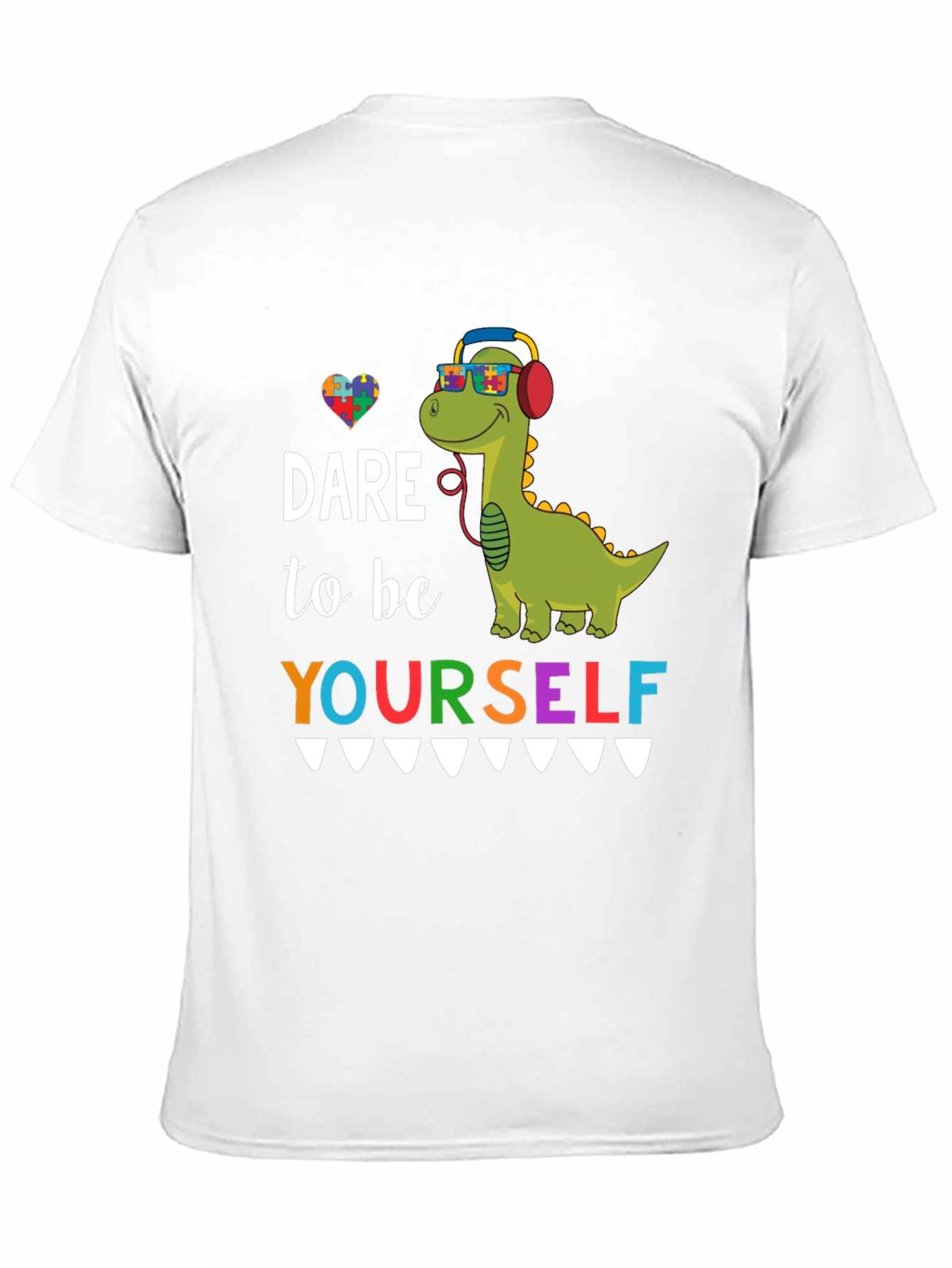 Dare to Be Yourself Autism Awareness T-Shirt