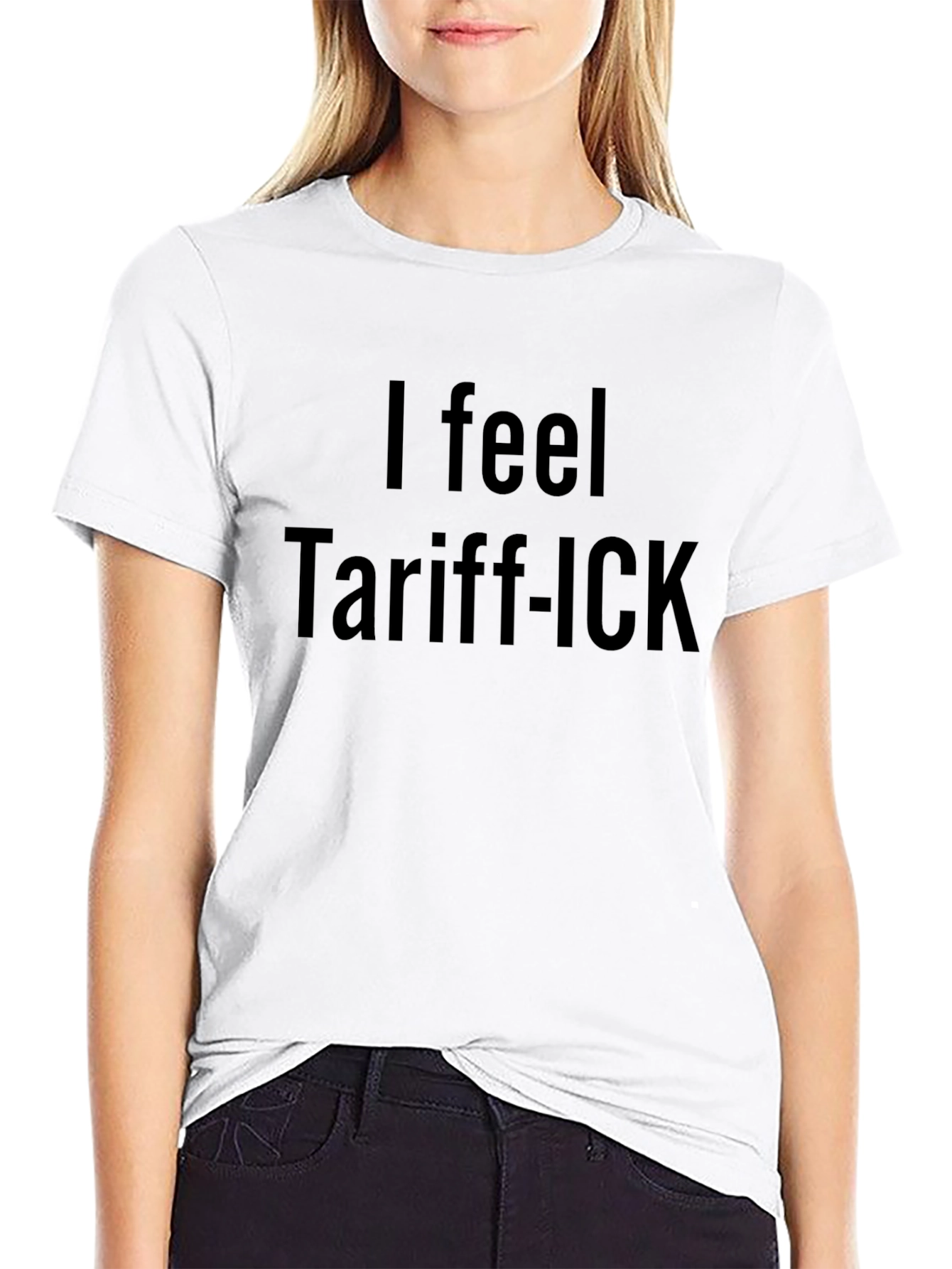 Tariff-ICK Funny Black T-Shirt