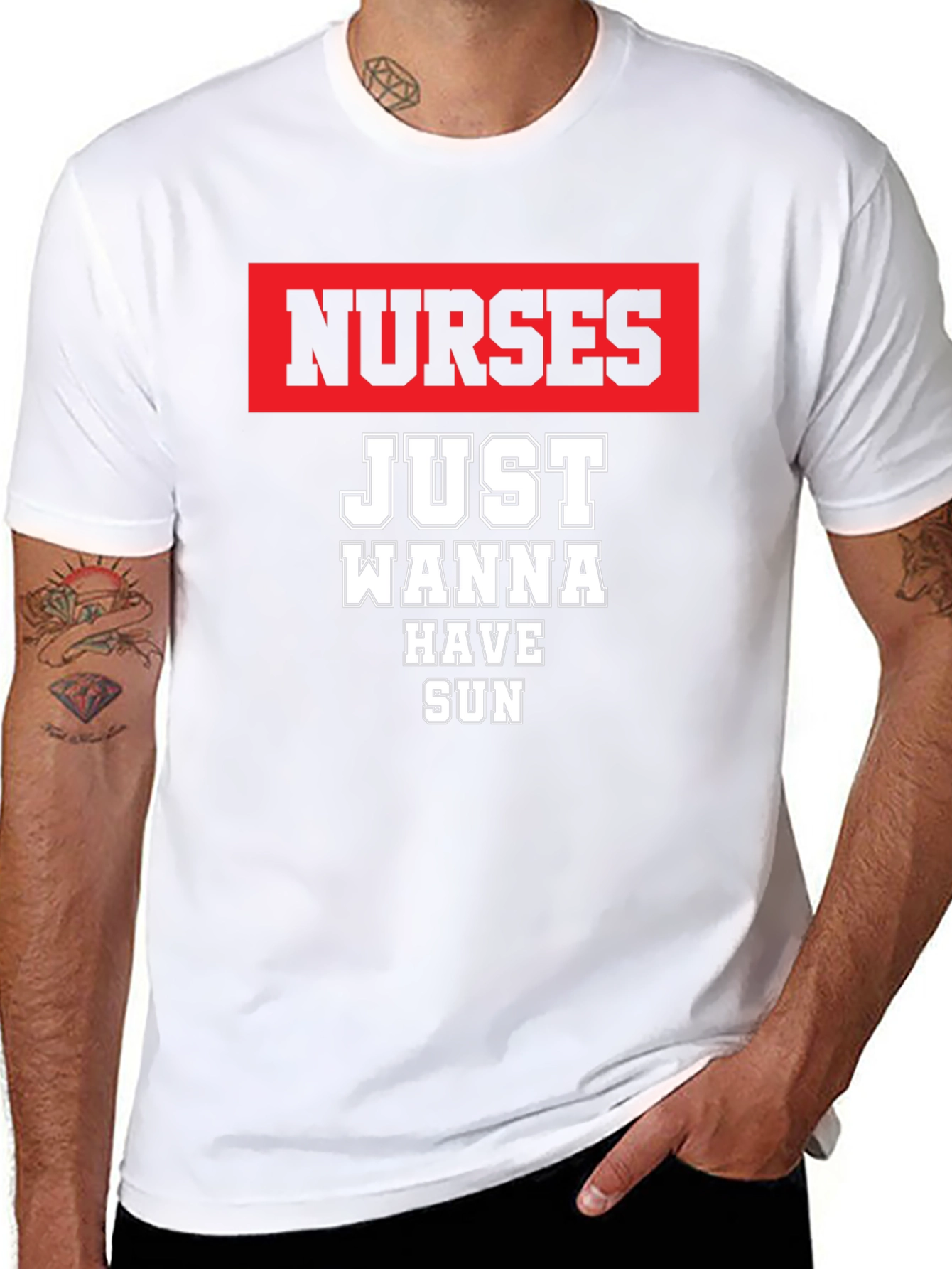 Nurses Just Wanna Have Sun T-Shirt