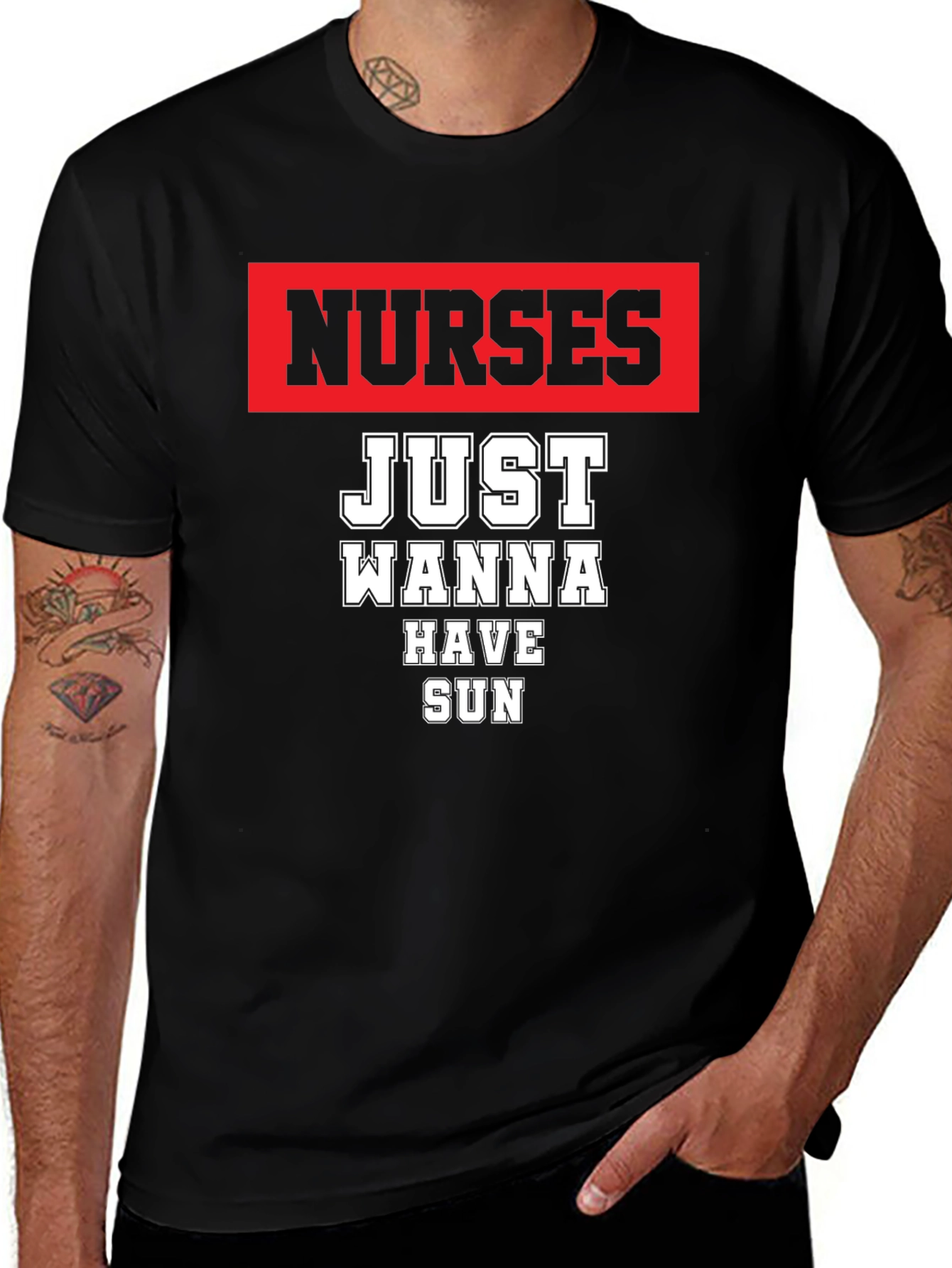 Nurses Just Wanna Have Sun T-Shirt