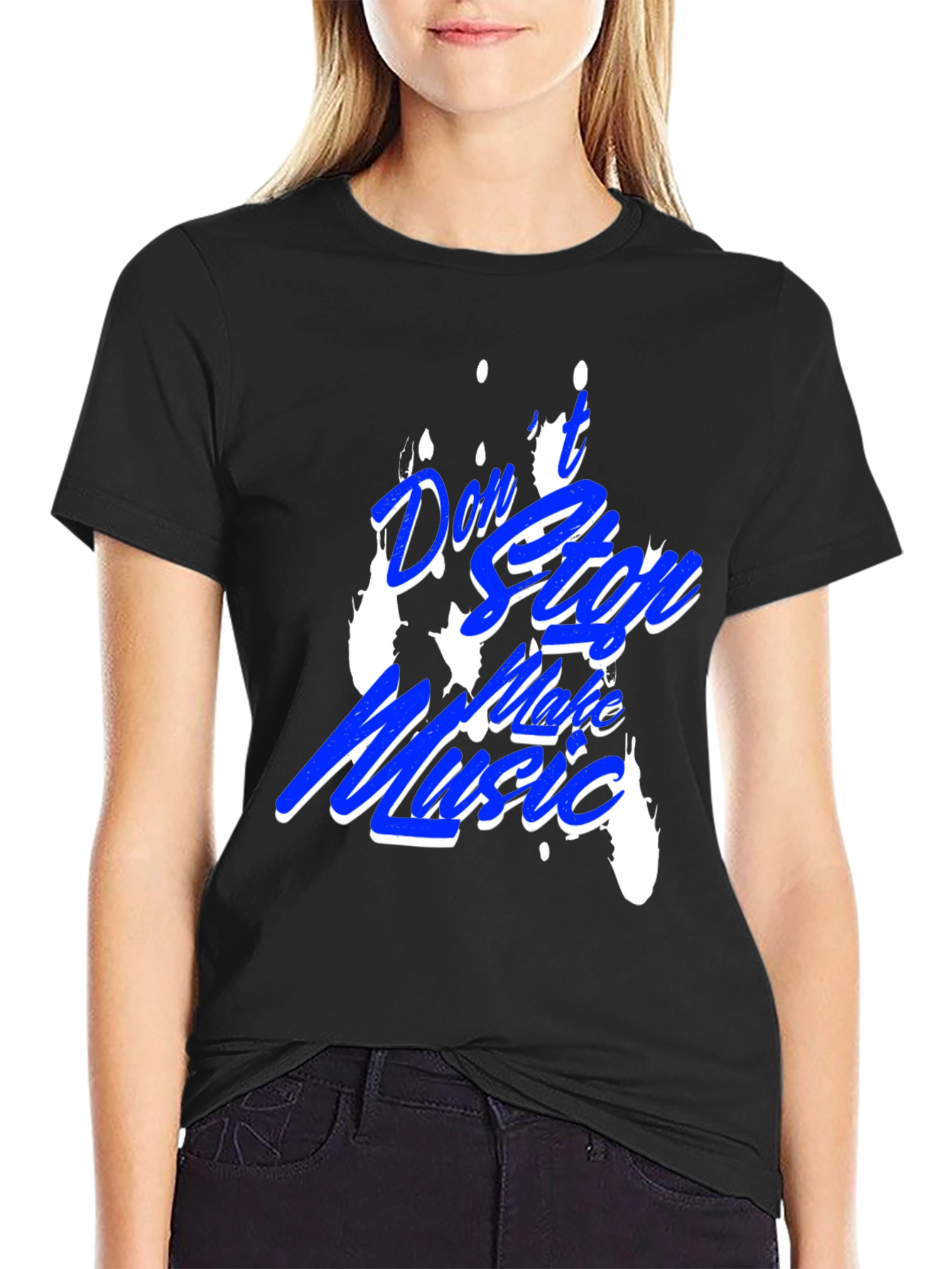 Dont Stop Make Music Graphic T-Shirt