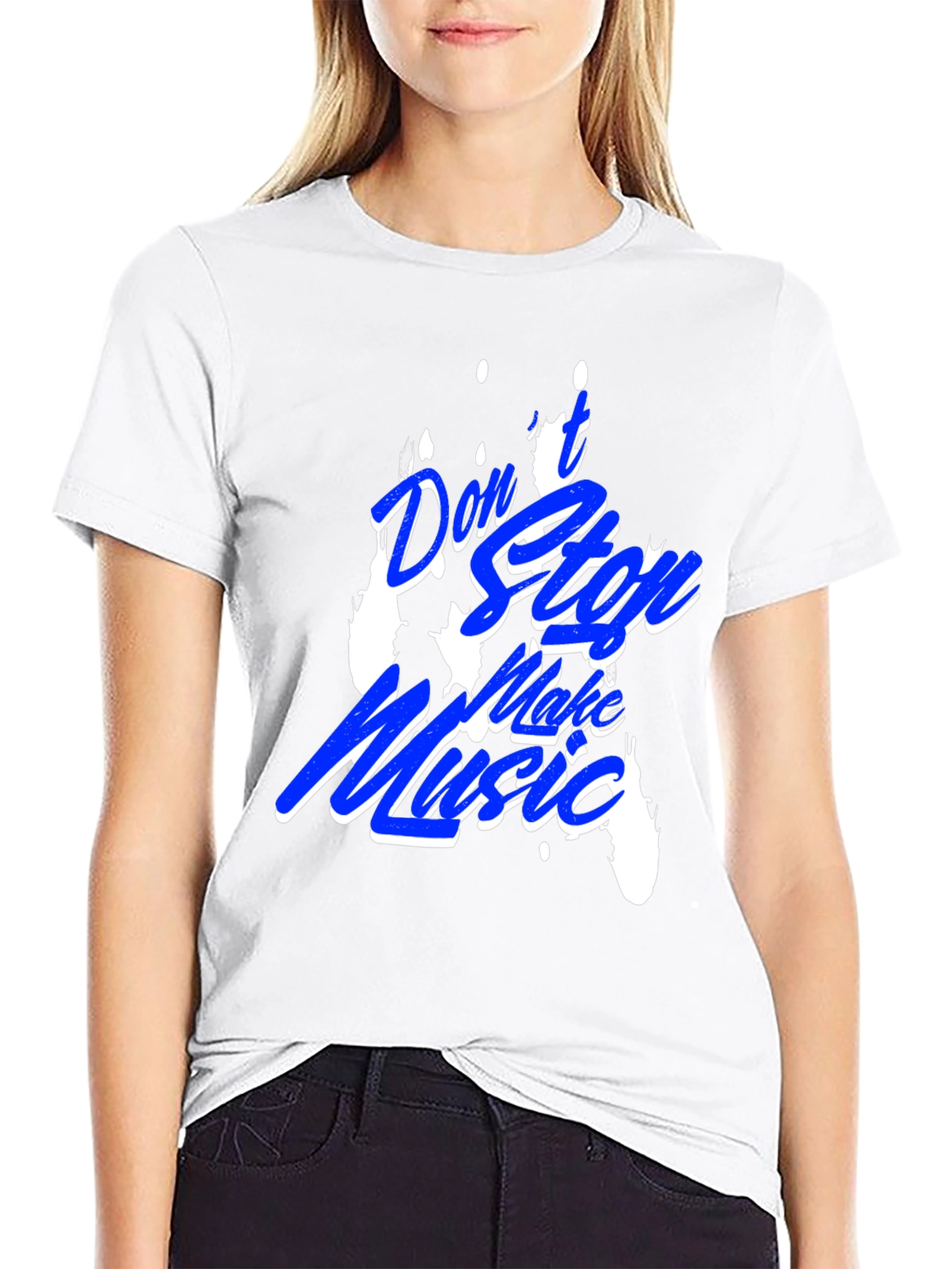 Dont Stop Make Music Graphic T-Shirt