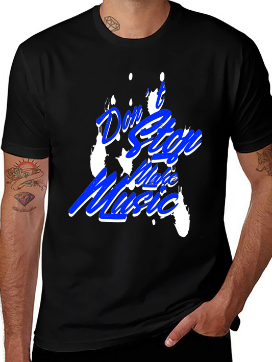 Dont Stop Make Music Graphic T-Shirt