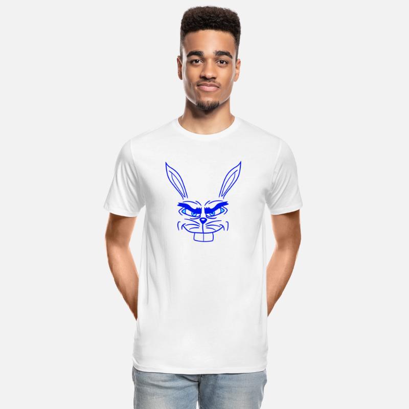 Rabbit Monster Evil Eye Dangerous Cool Teeth Smile