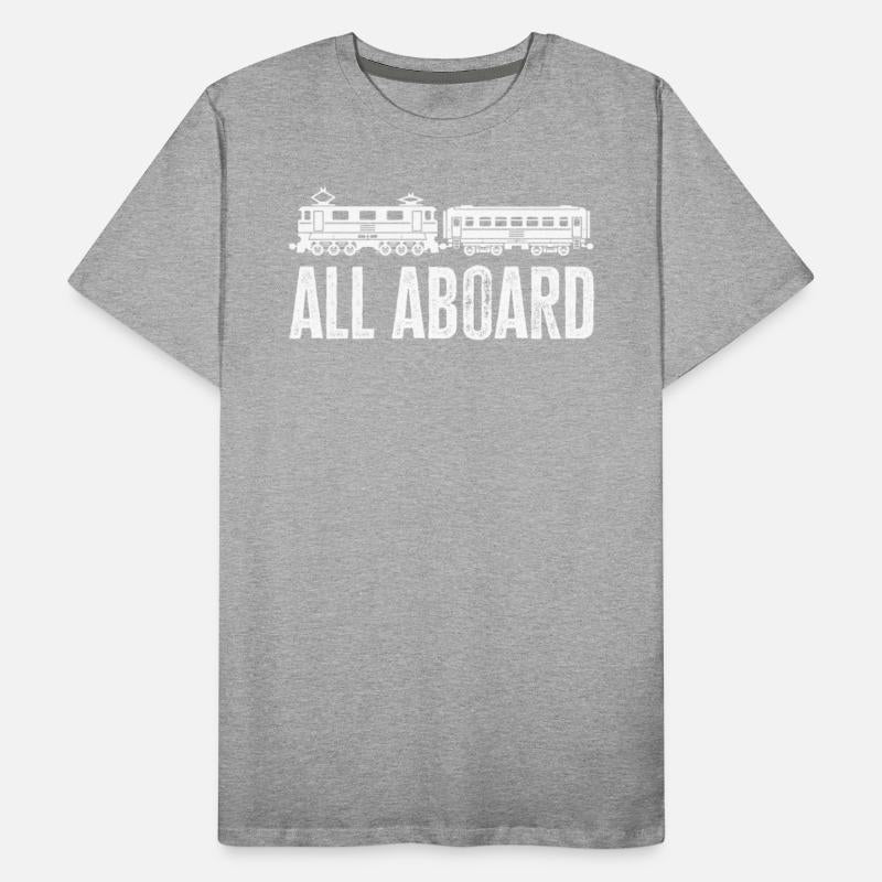 Railroad Fans All Aboard Train Lovers