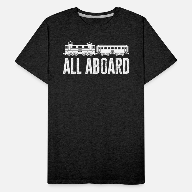 Railroad Fans All Aboard Train Lovers