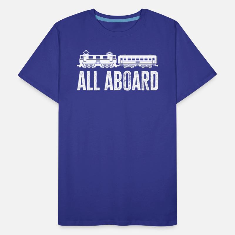 Railroad Fans All Aboard Train Lovers