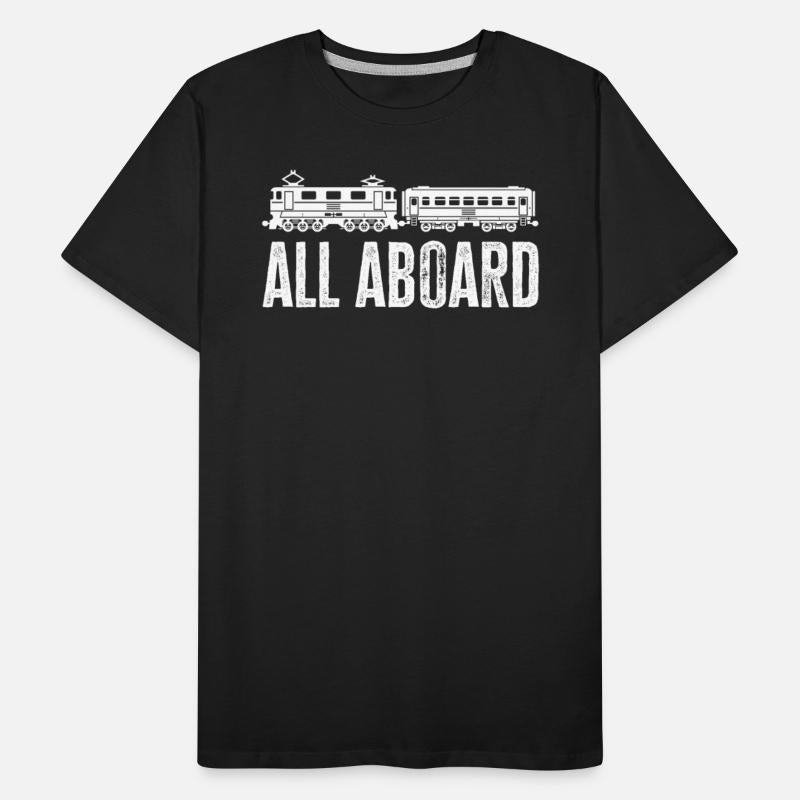 Railroad Fans All Aboard Train Lovers