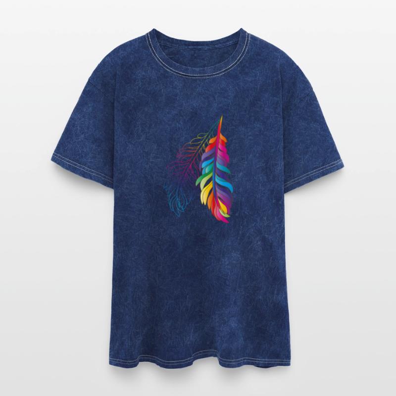 Rainbow Feathers – Colorful Boho Design