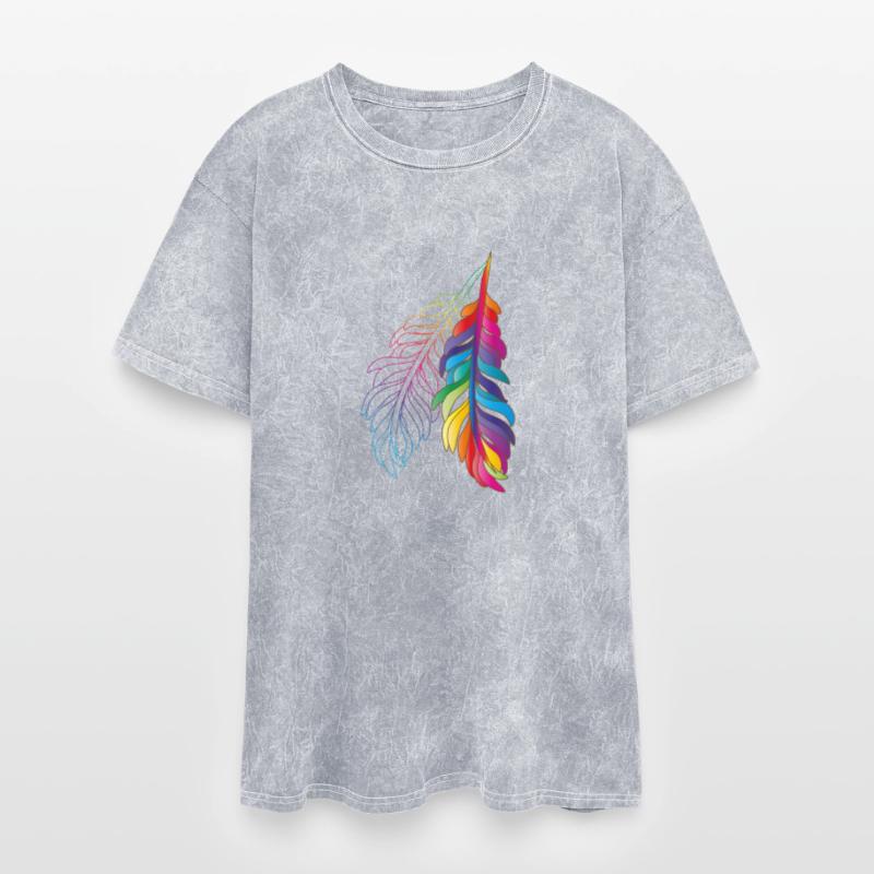 Rainbow Feathers – Colorful Boho Design