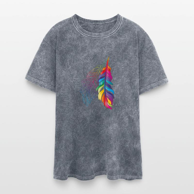 Rainbow Feathers – Colorful Boho Design