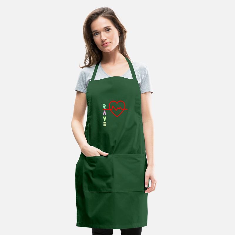 Rave with heart beat logo