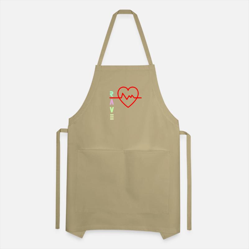 Rave with heart beat logo