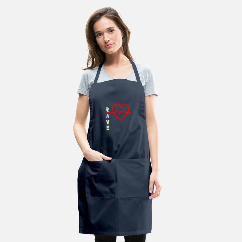 Rave with heart beat logo