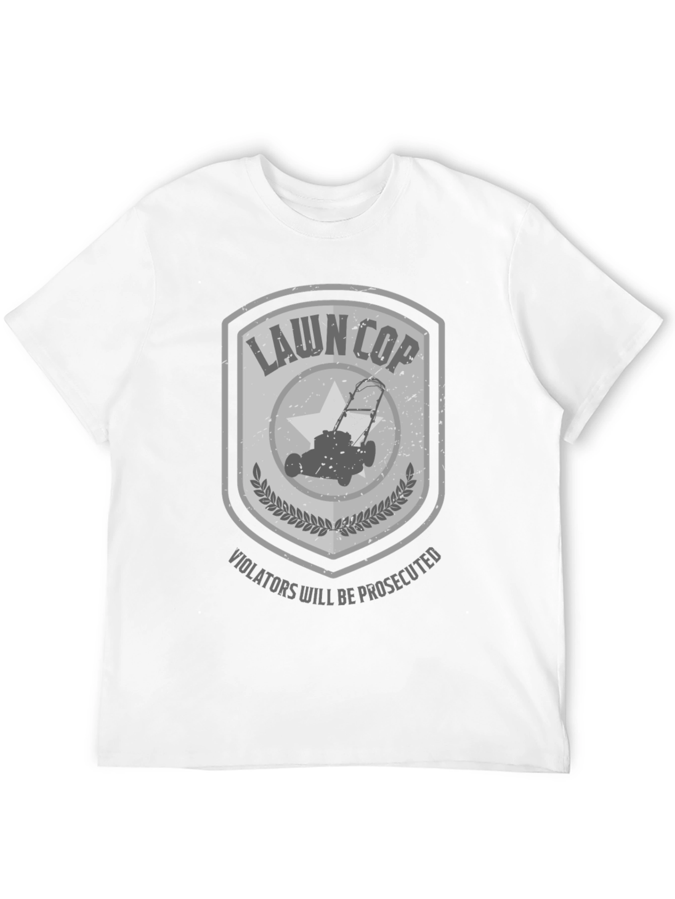Lawn Cop T-Shirt - Enforce Lawn Order!