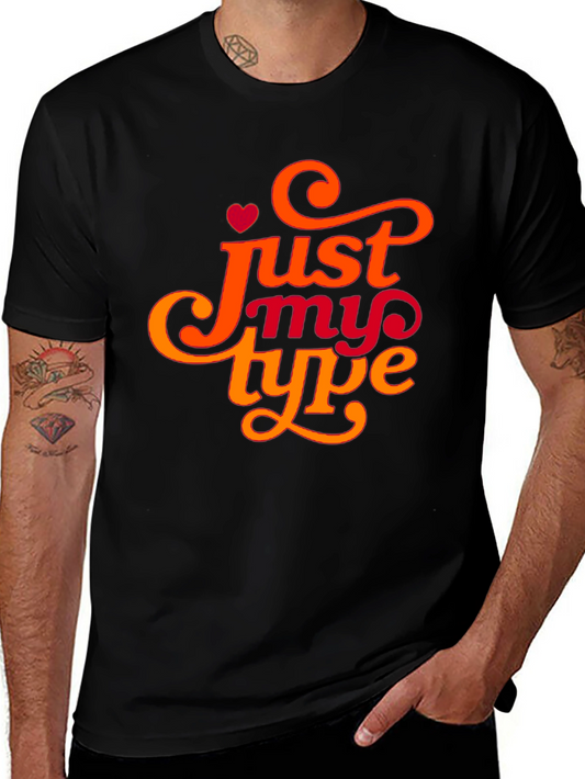 Just My Type Graphic Tee - Trendy Design