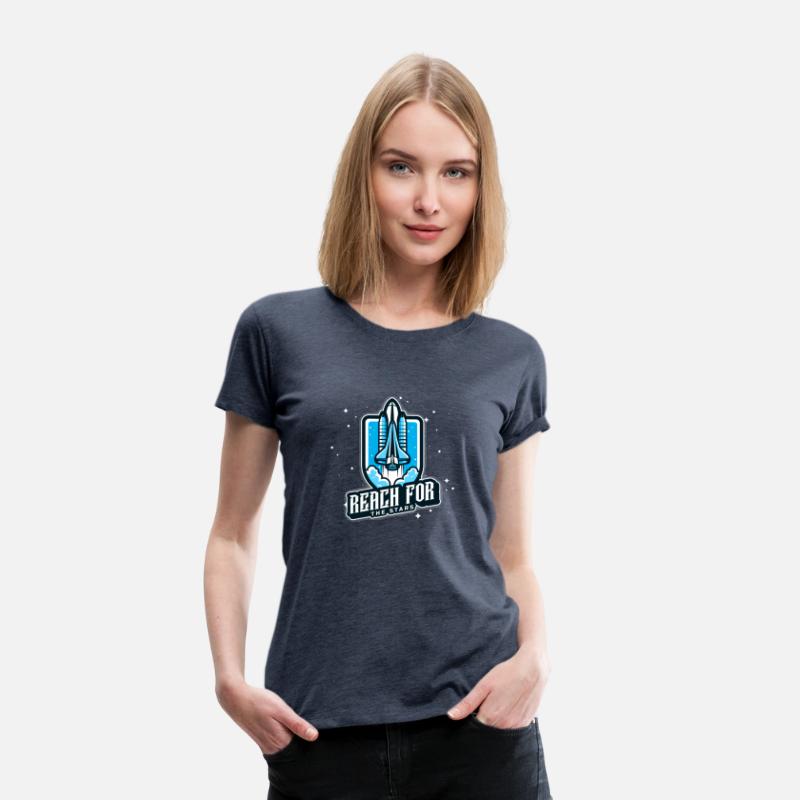 Reach for the Stars - astronomie - T-Shirt