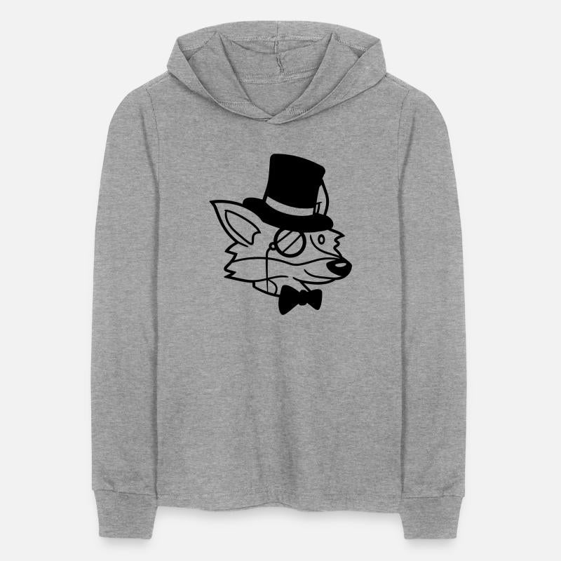 Red Fox Sir Mr. Top Hat Monocle Glasses Rich Man
