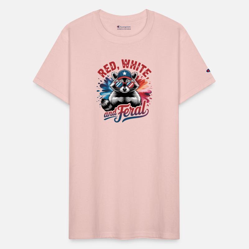 Red, White, and Feral Raccoon