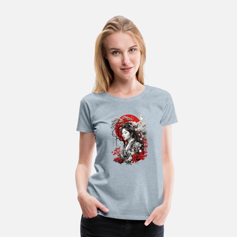 Red White Black Asian Design