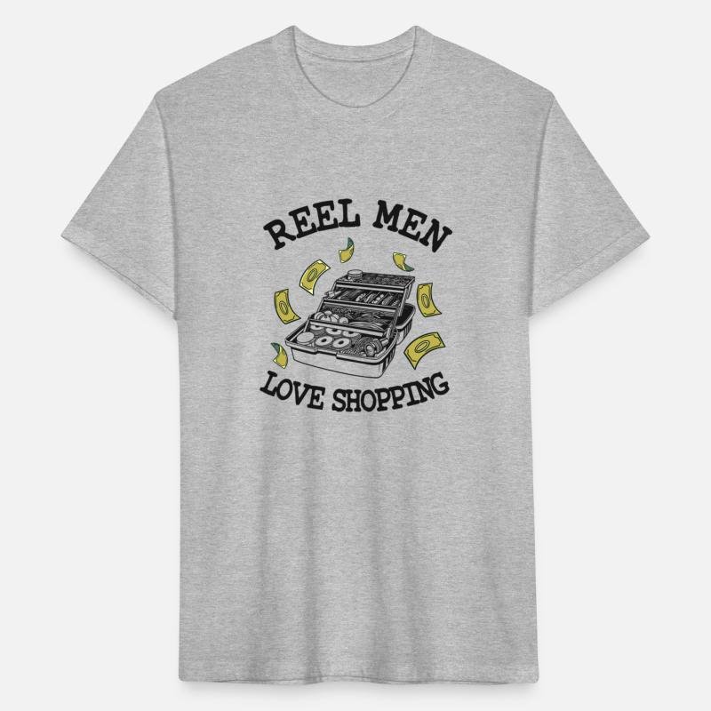 Reel Love Shopping Fisherman Tackle Box Bass