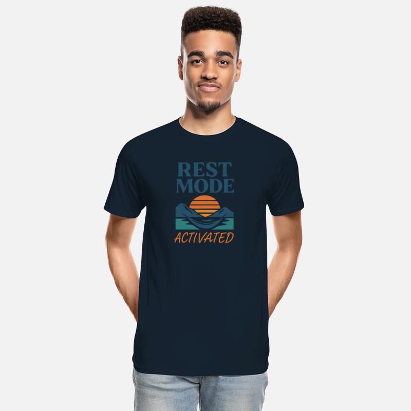 Rest Mode Activated – Minimal Beach Chill Tee