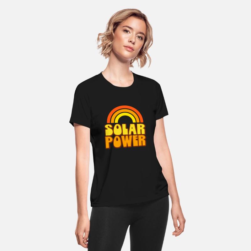 Retro Rainbow Solar Power