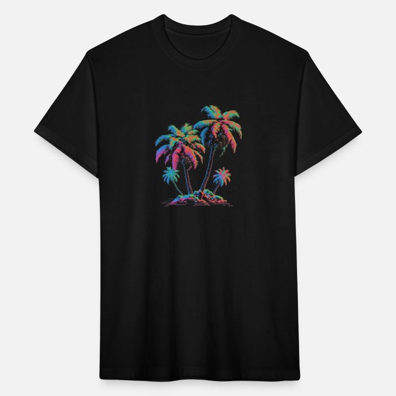 Retro Vacant Island