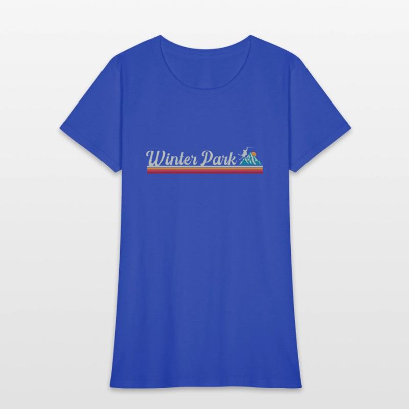 Retro Winter Park Ski