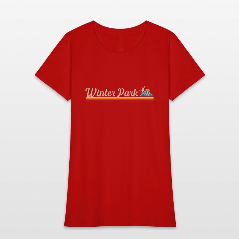 Retro Winter Park Ski