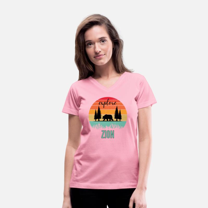 Retro Zion National Park Shirts