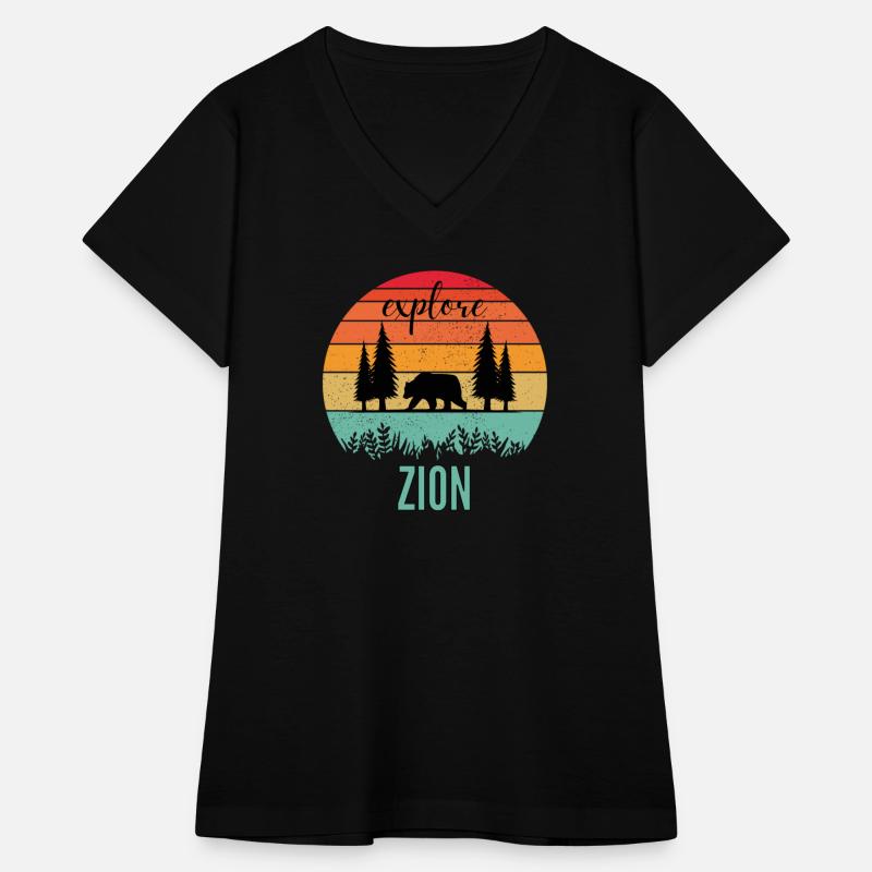 Retro Zion National Park Shirts