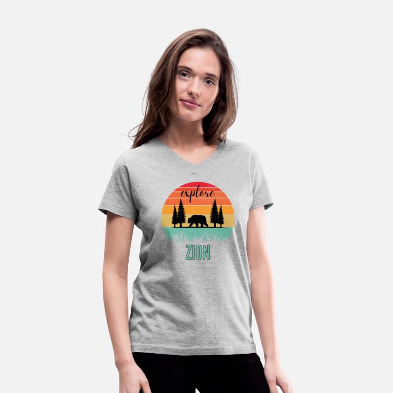 Retro Zion National Park Shirts