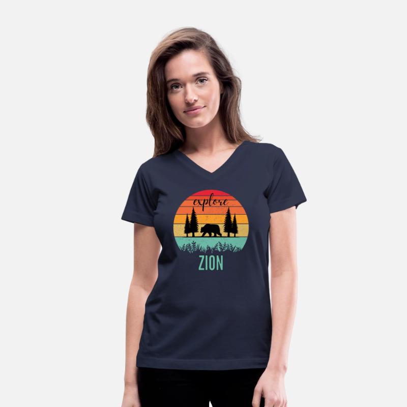 Retro Zion National Park Shirts