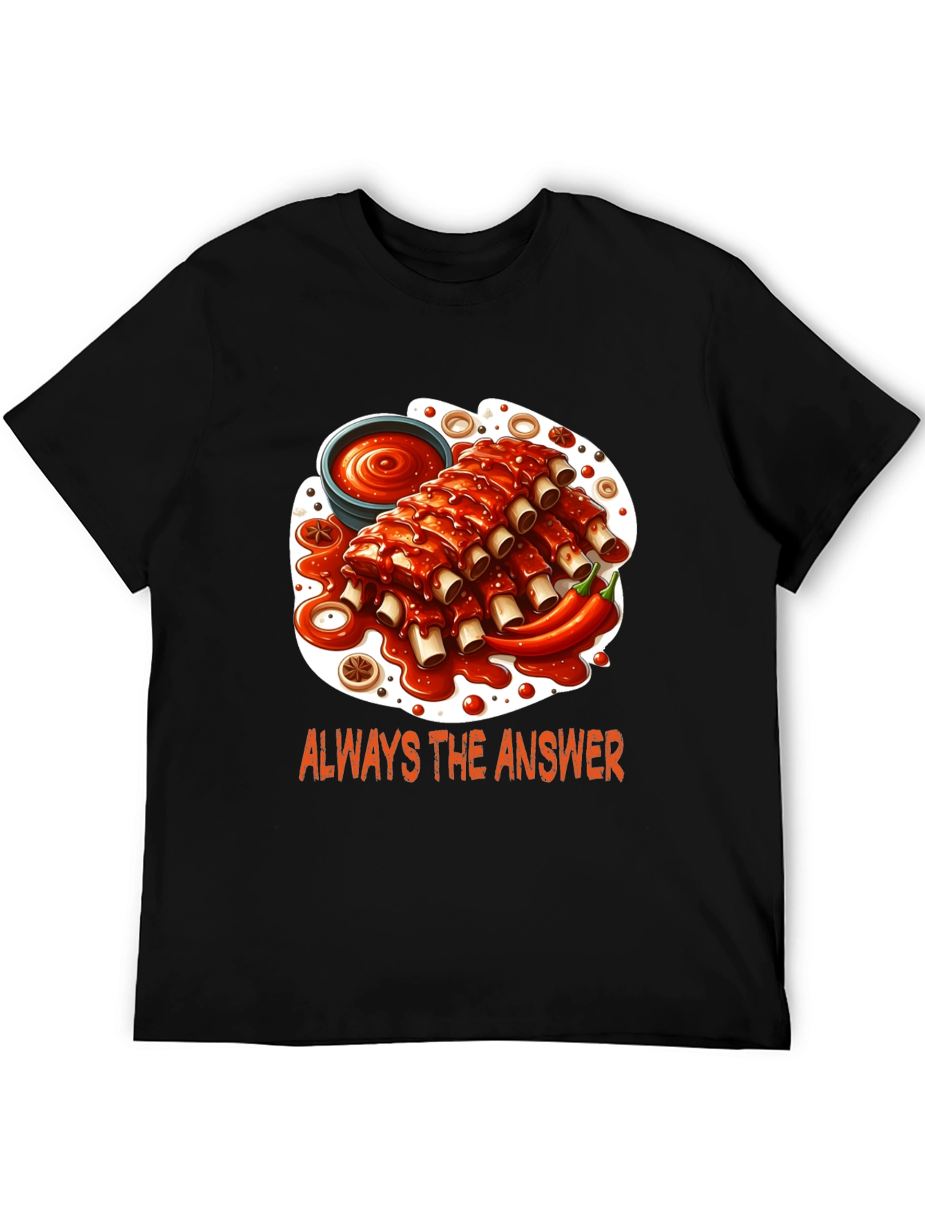 Ribs Graphic T-Shirt - Always the Answer