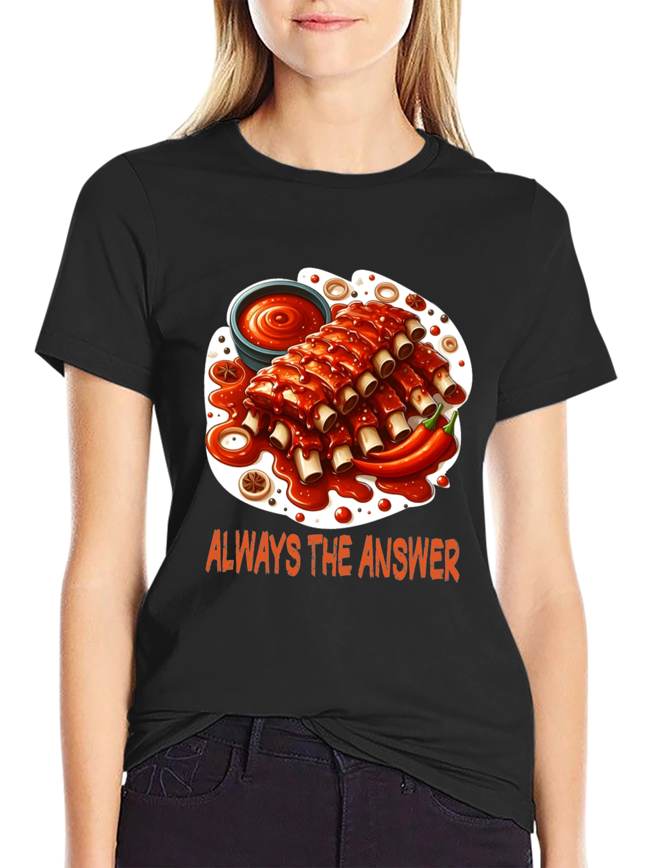 Ribs Graphic T-Shirt - Always the Answer