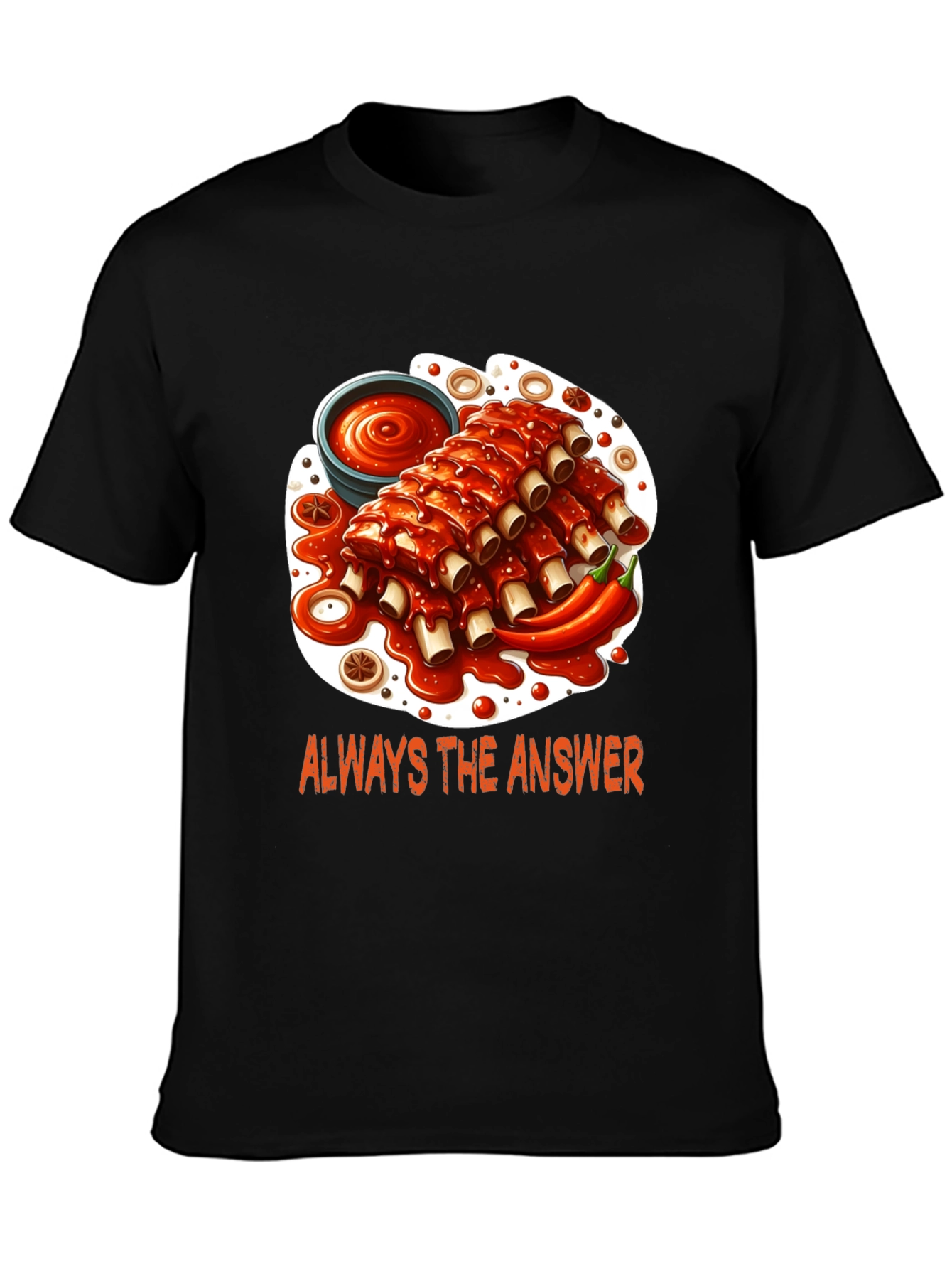 Ribs Graphic T-Shirt - Always the Answer
